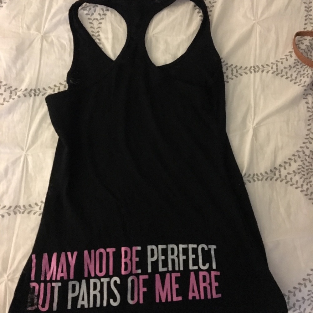 black t-shirt